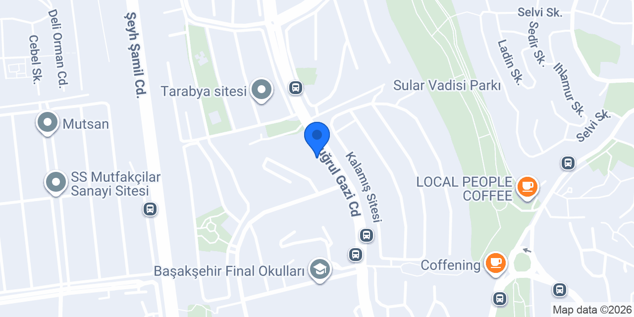 Ahenk müzik okulu konumu