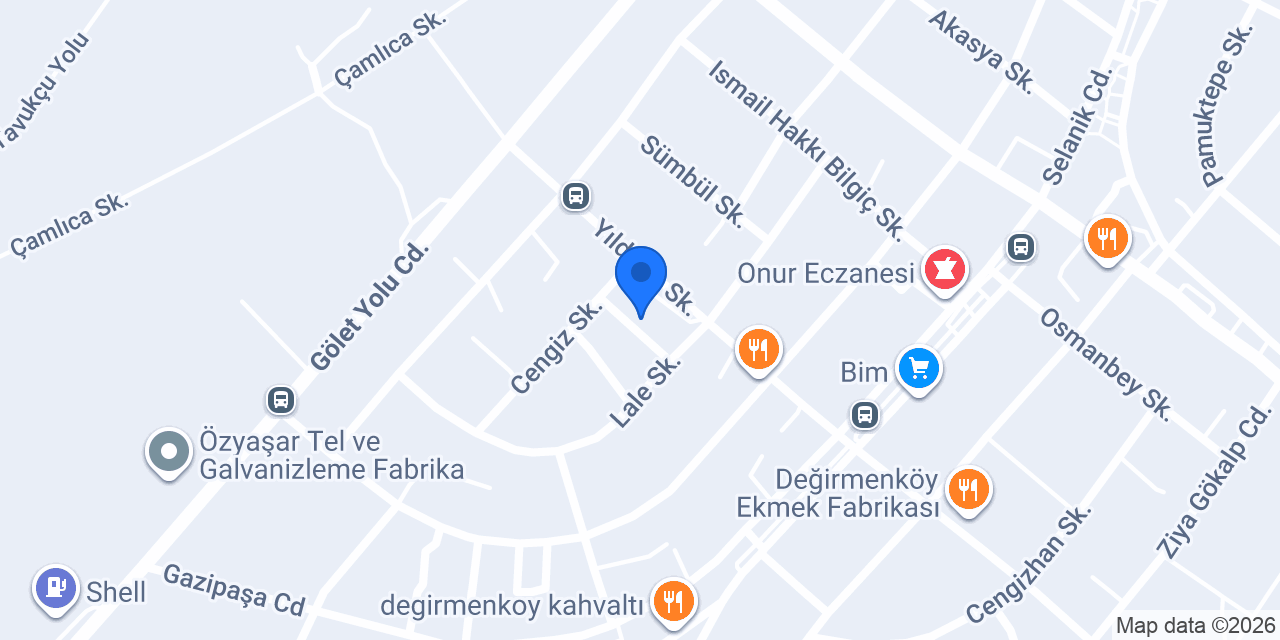 Yasin TİCARET konumu
