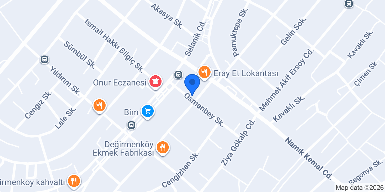 Ptt-değirmenköy konumu