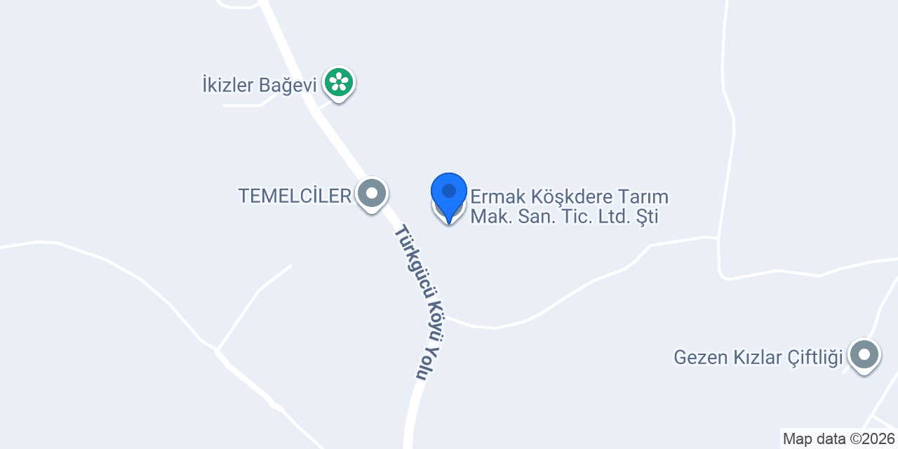 Ermak Köşkdere Tarım Mak. San. Tic. Ltd. Şti. konumu