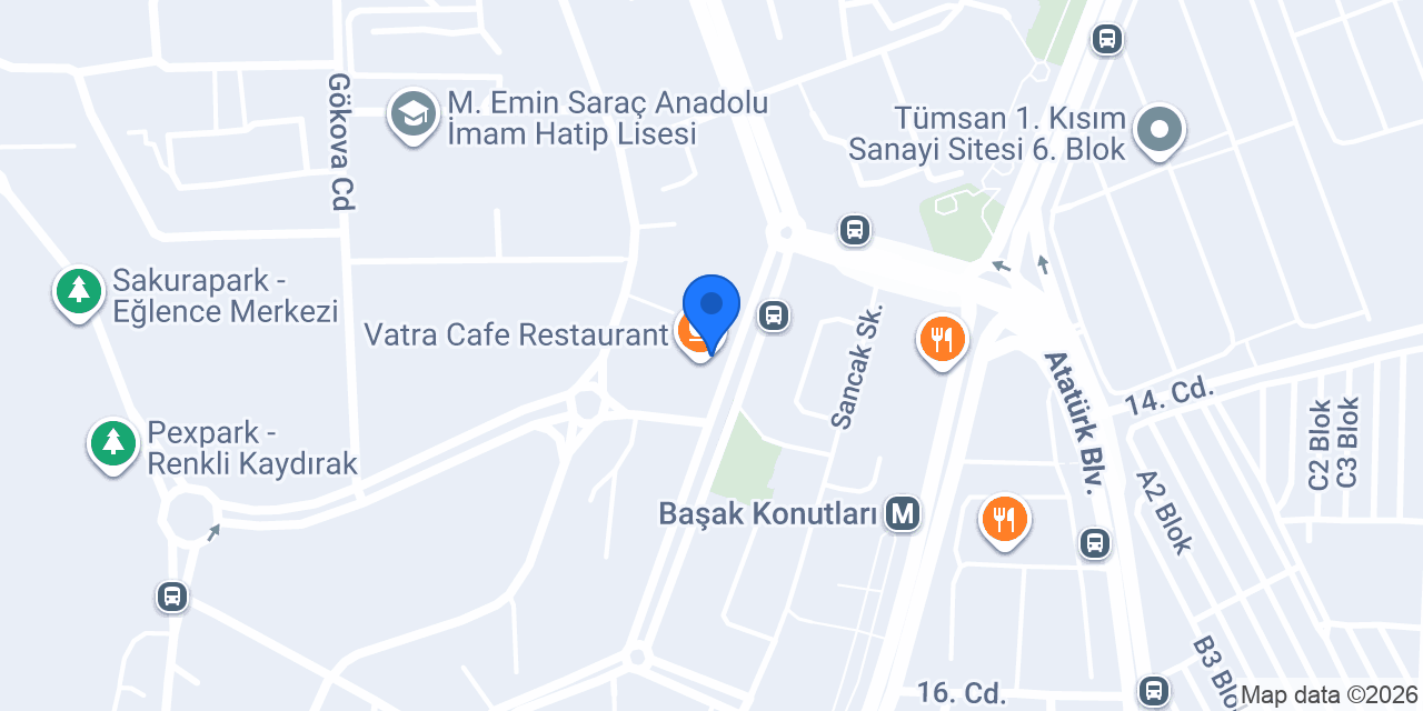 #Hashtag Cafe & Okey konumu