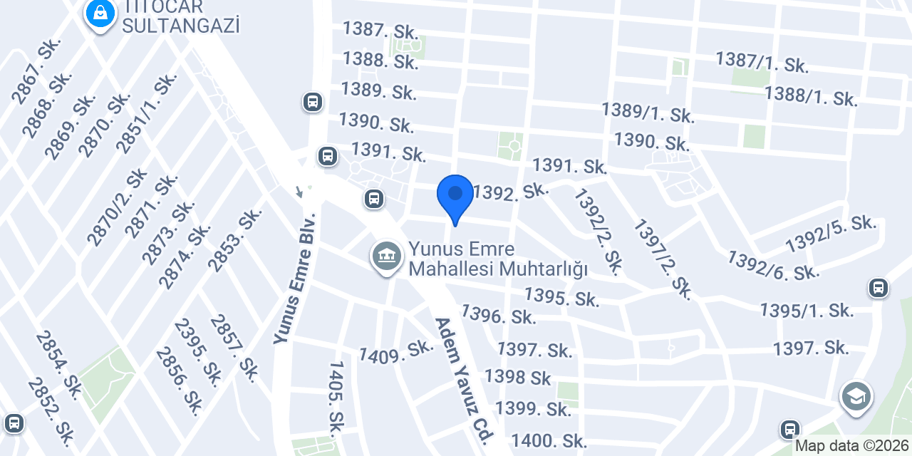 Yaprak Süs Evi konumu
