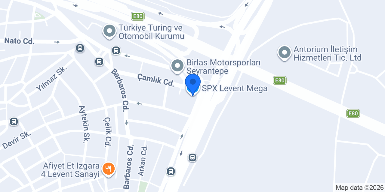 SPX Levent Mega konumu