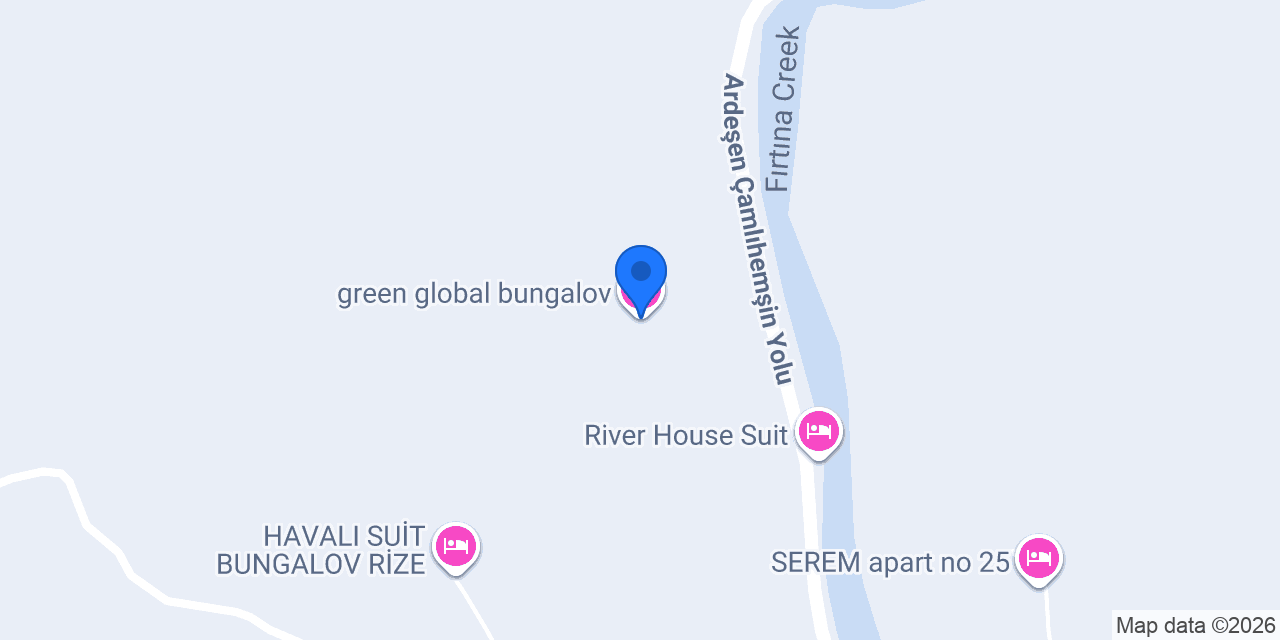 green global bungalov konumu