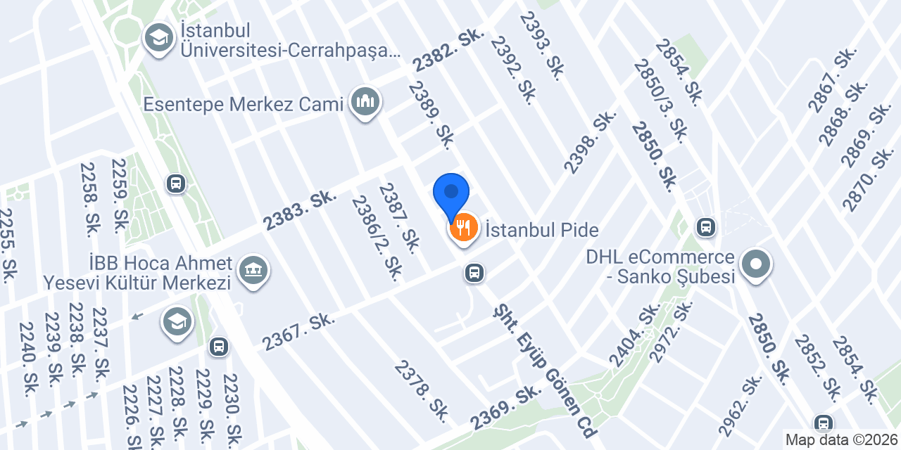 Esentepe Yapı Market konumu