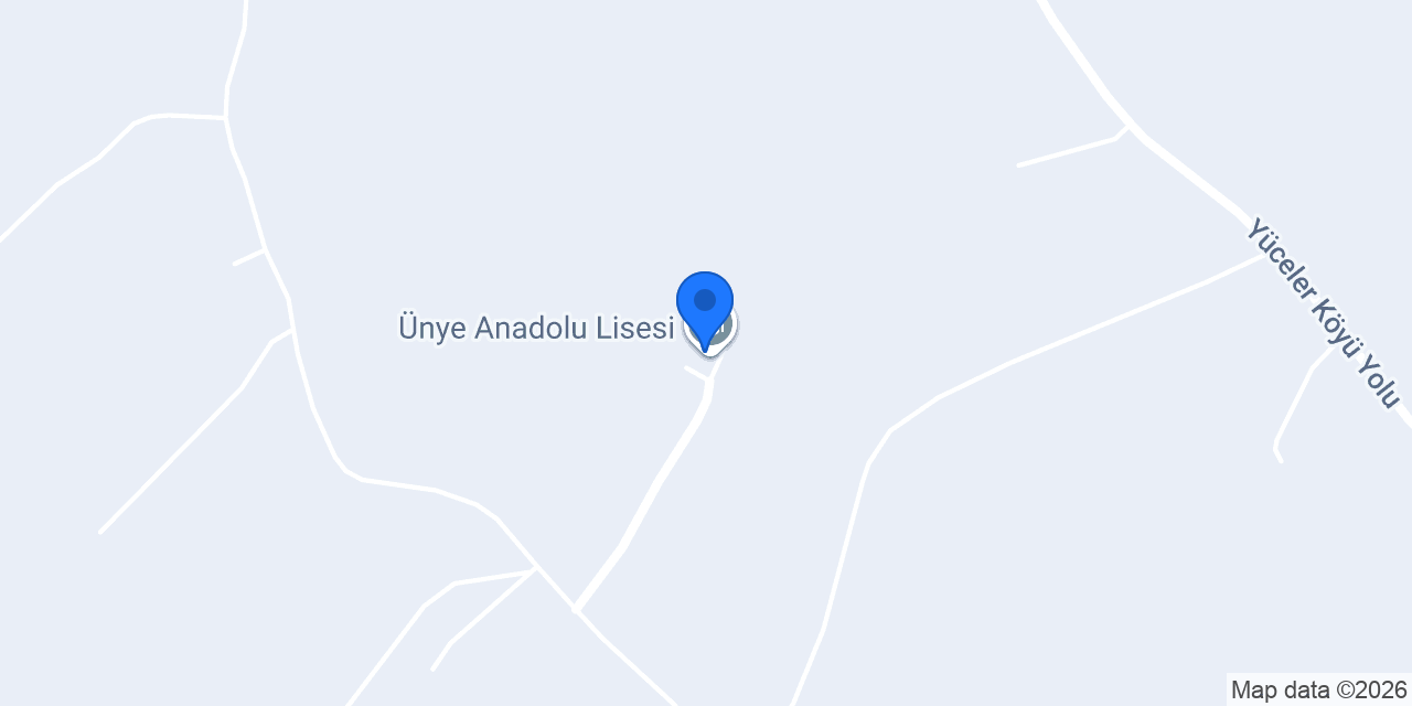 Ünye Anadolu Lisesi konumu