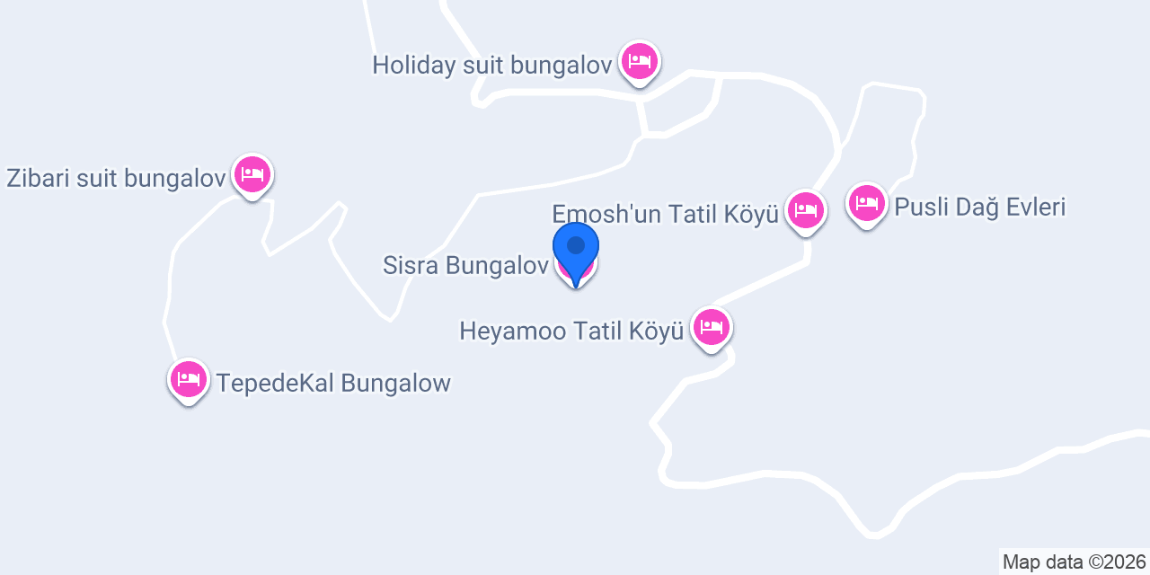 Sisra Bungalov konumu