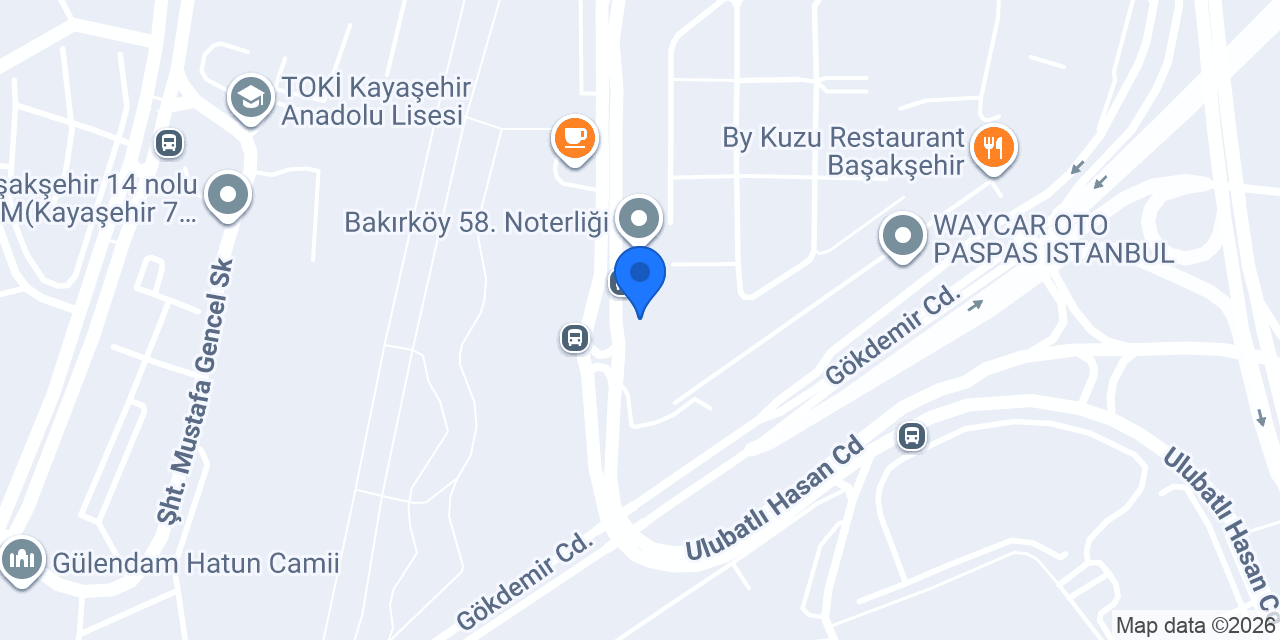 Pars Oto Servis konumu