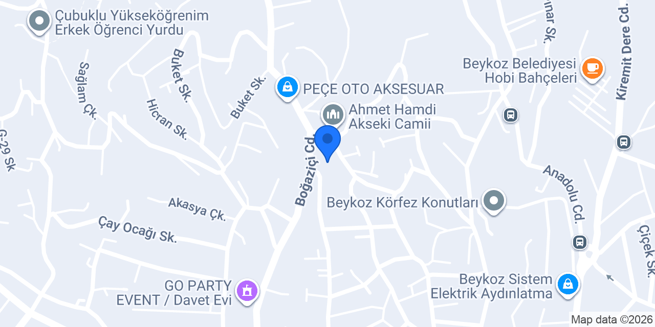 Kavacık Açı Koleji konumu
