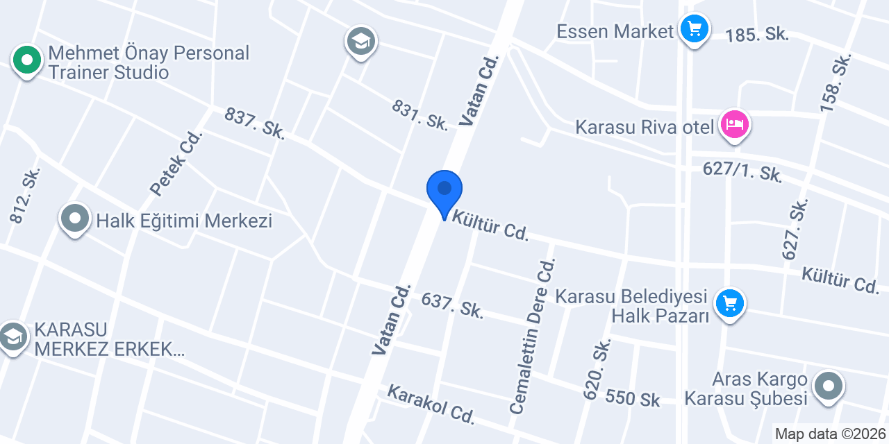 KARASU CAM BALKON BAŞ YAPI DEKORASYON konumu