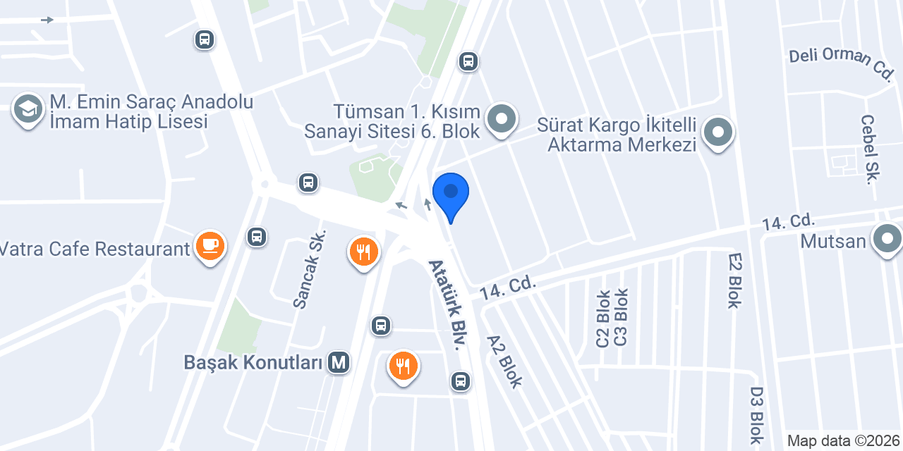 Başakşehir Sofrası konumu