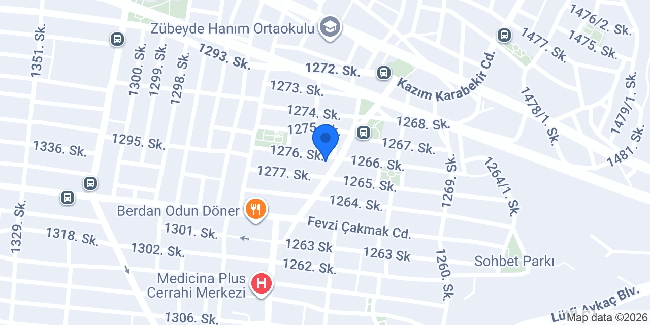 Berna Eczanesi konumu