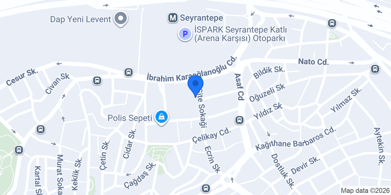 İspar İş Merkezi Yönetim konumu