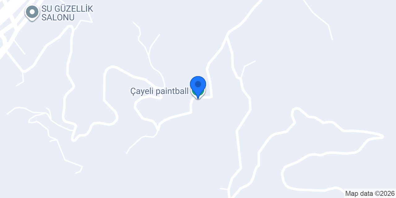 Çayeli paintball konumu