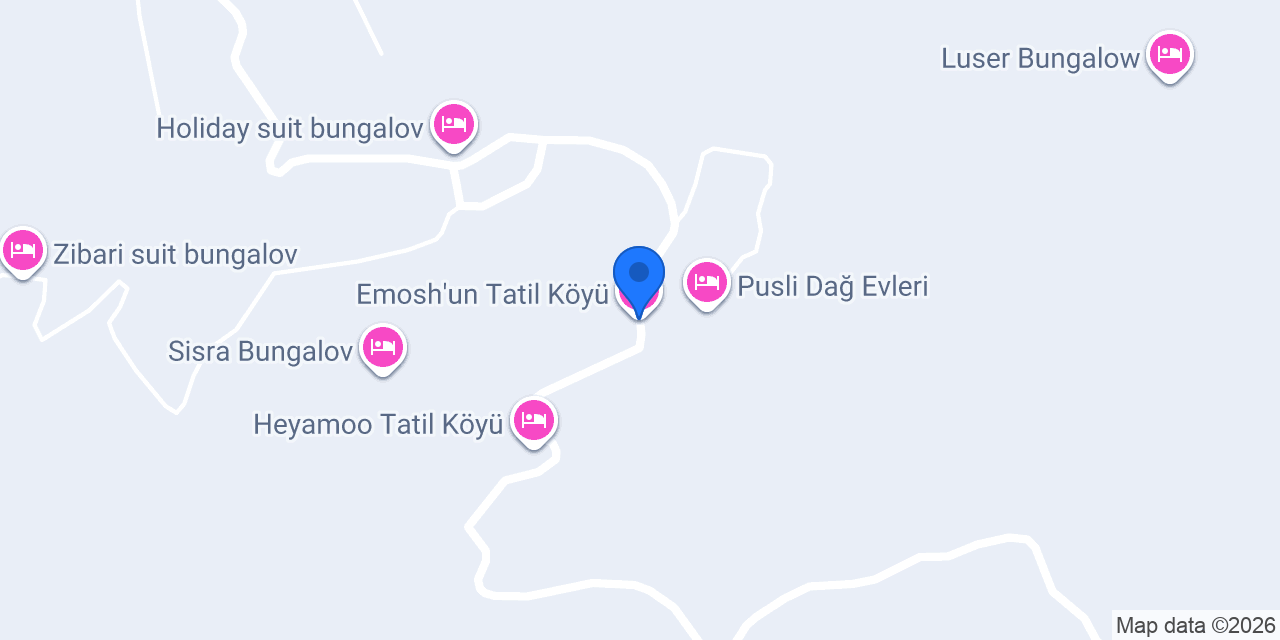 Emosh'un Tatil Köyü konumu