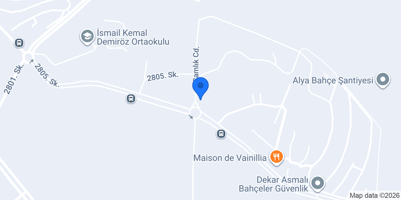 Bahçeşehir çiçekçi konumu