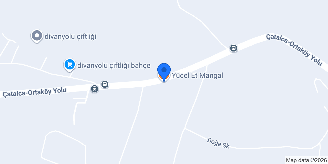 Yücel Et Mangal konumu
