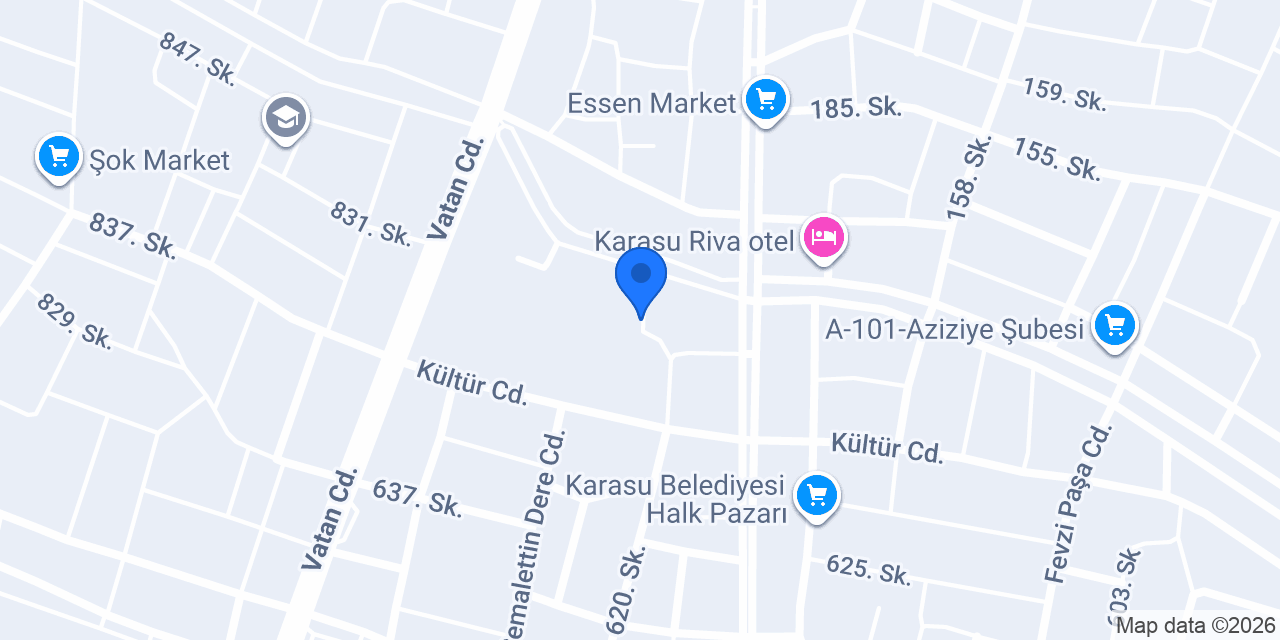 Tarım İlçe Müdürlüğü konumu