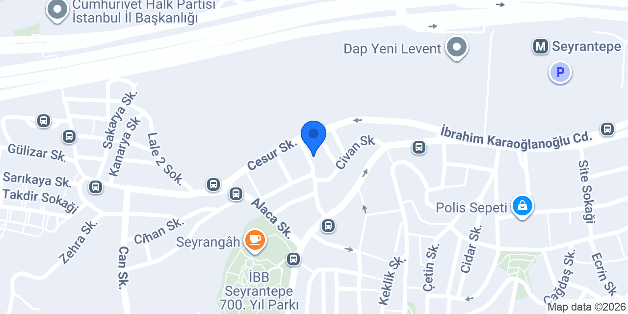 Murat Unlu Mamülleri konumu