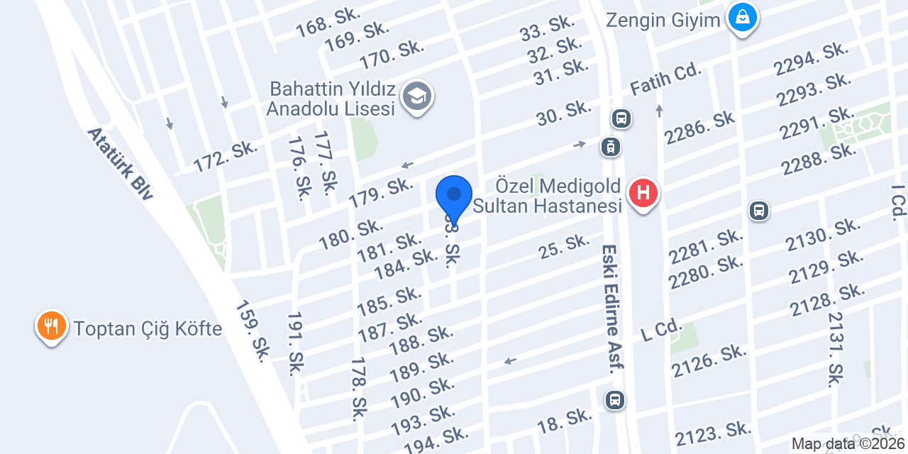Tellioğlu Hukuk Bürosu konumu