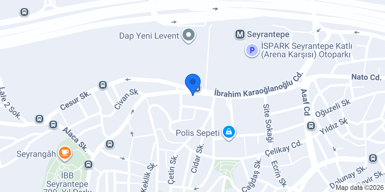 L'ECLAİR SEYRANTEPE konumu