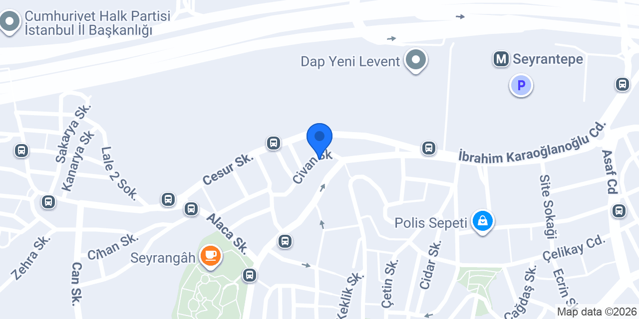 Seyran Kara Fırın konumu