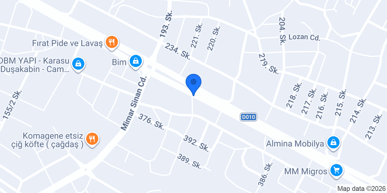 Mim Yapı Tel Çit Sistemleri Sakarya konumu
