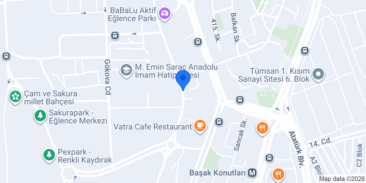 BRIDAY STORE konumu