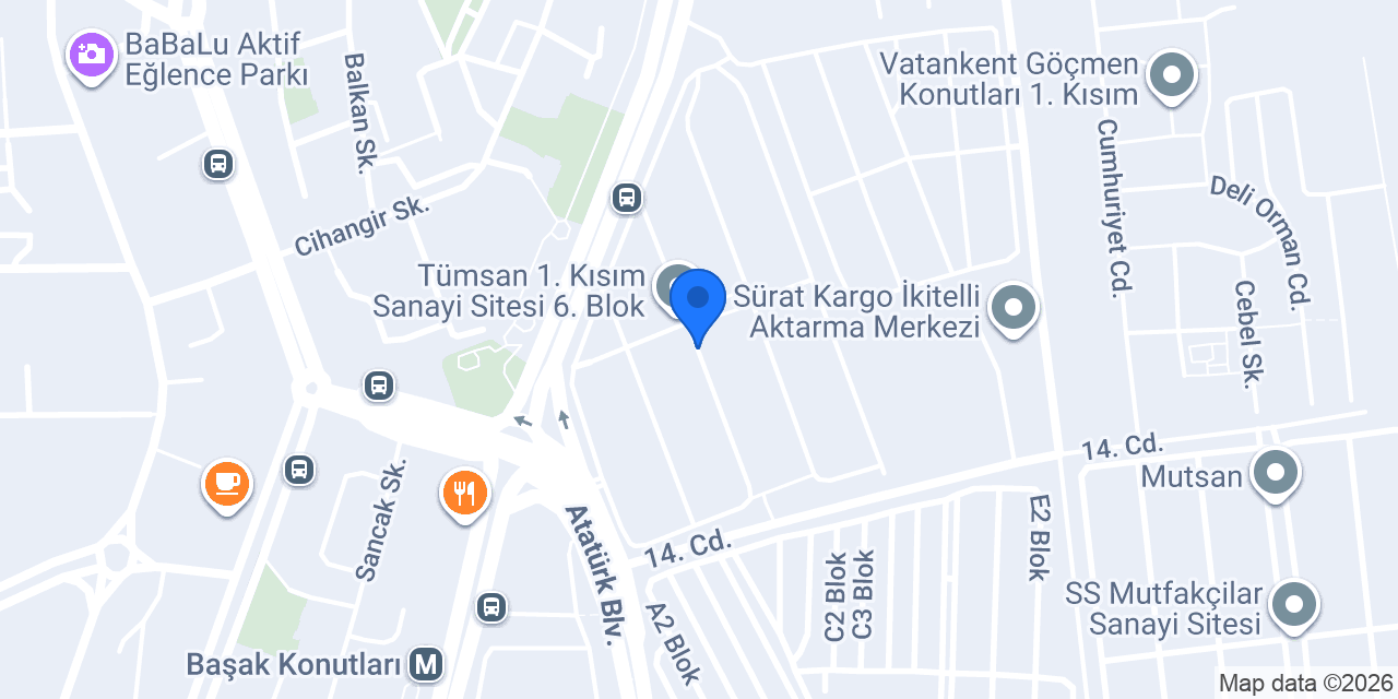 Ertürk Kalıp Bijuteri konumu
