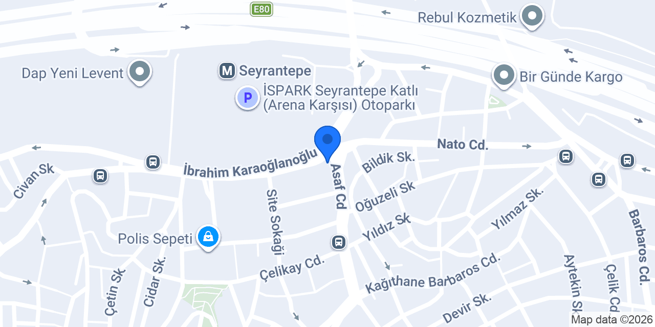 Aras Kargo Metro Şubesi konumu