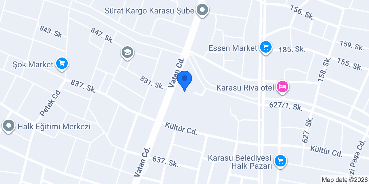 Fastcleanselfservis konumu