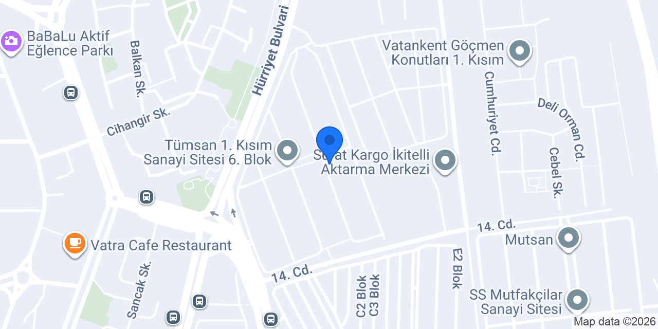 ONUR TOPLU YEMEK konumu