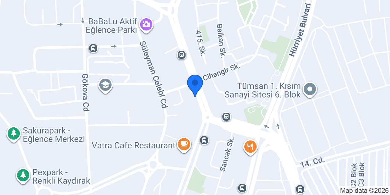 Saruja Restoran konumu