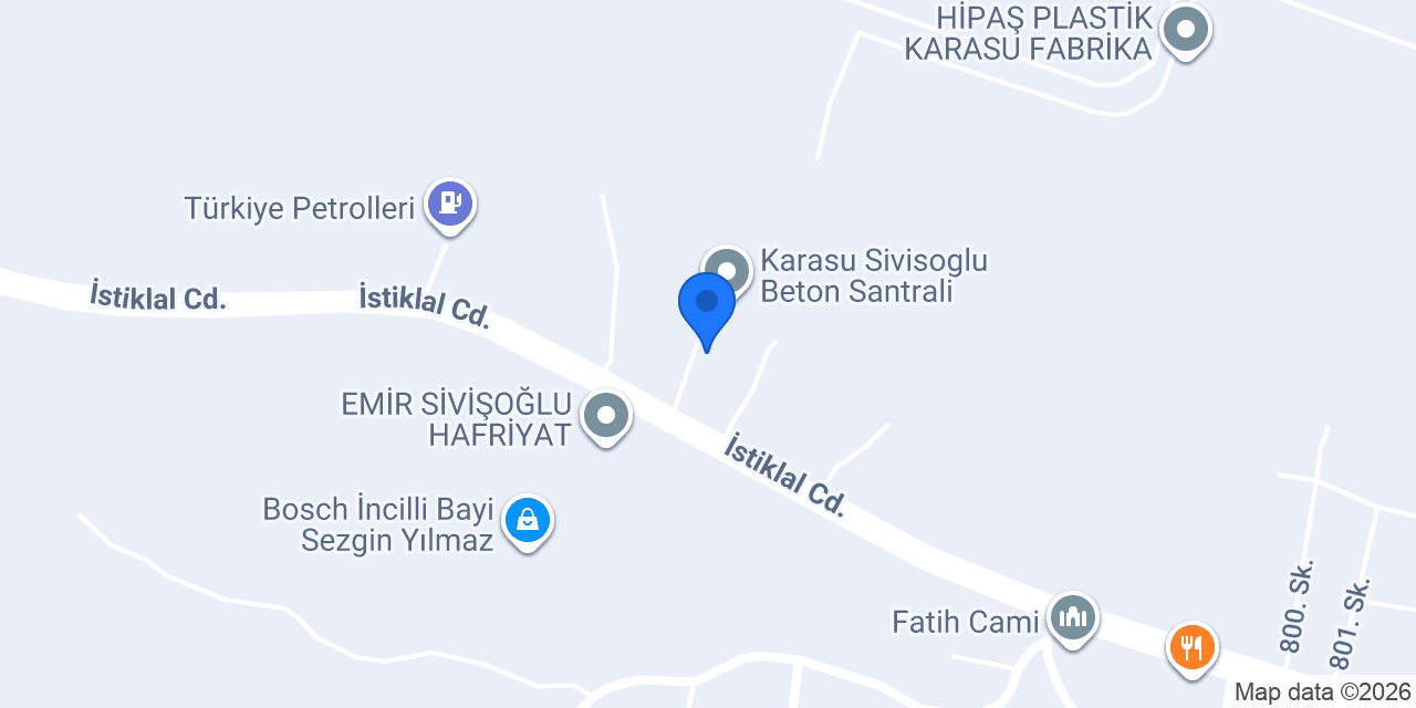 Algül Filtre San. Tic.Ltd. Şti. konumu