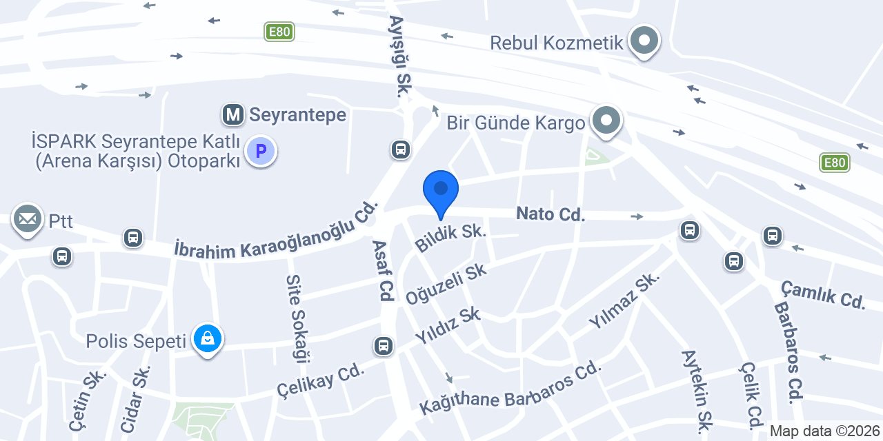 Shinymax Seyrantepe konumu