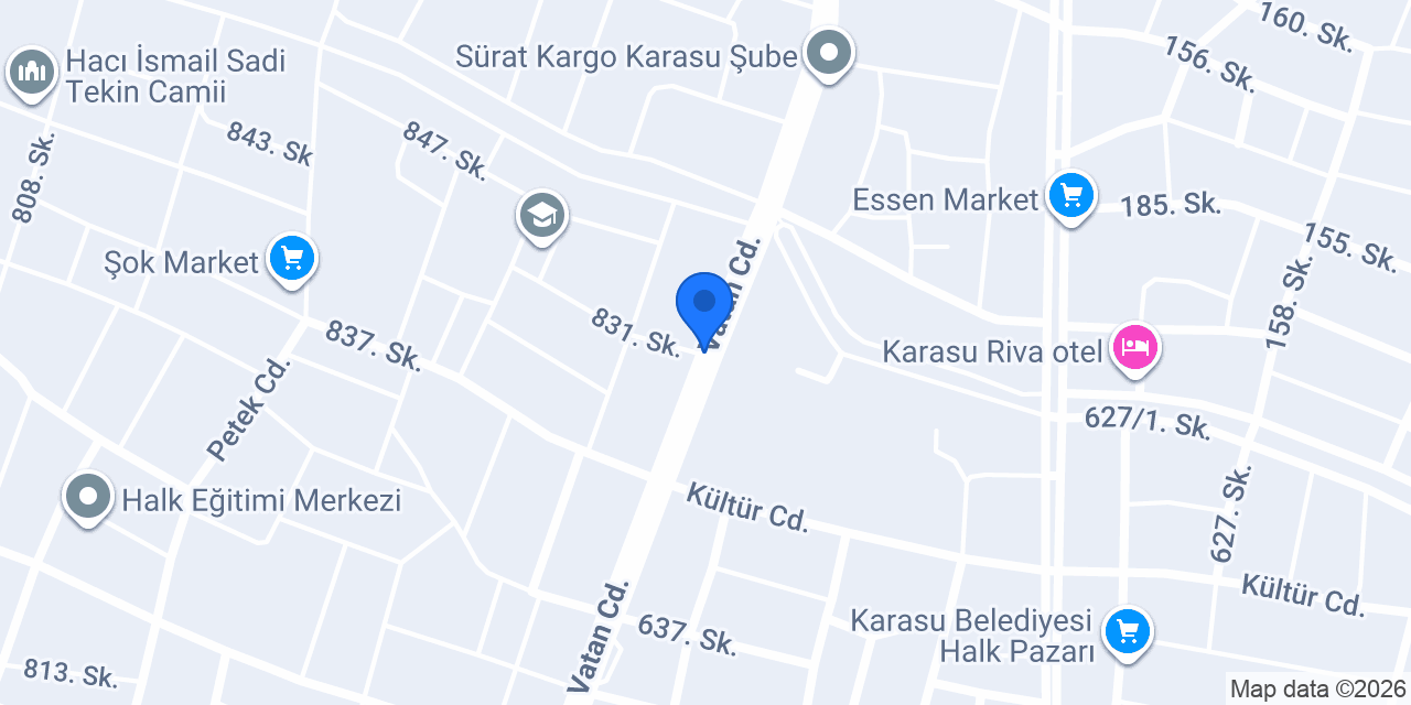 Filiz Orman Ürünleri konumu