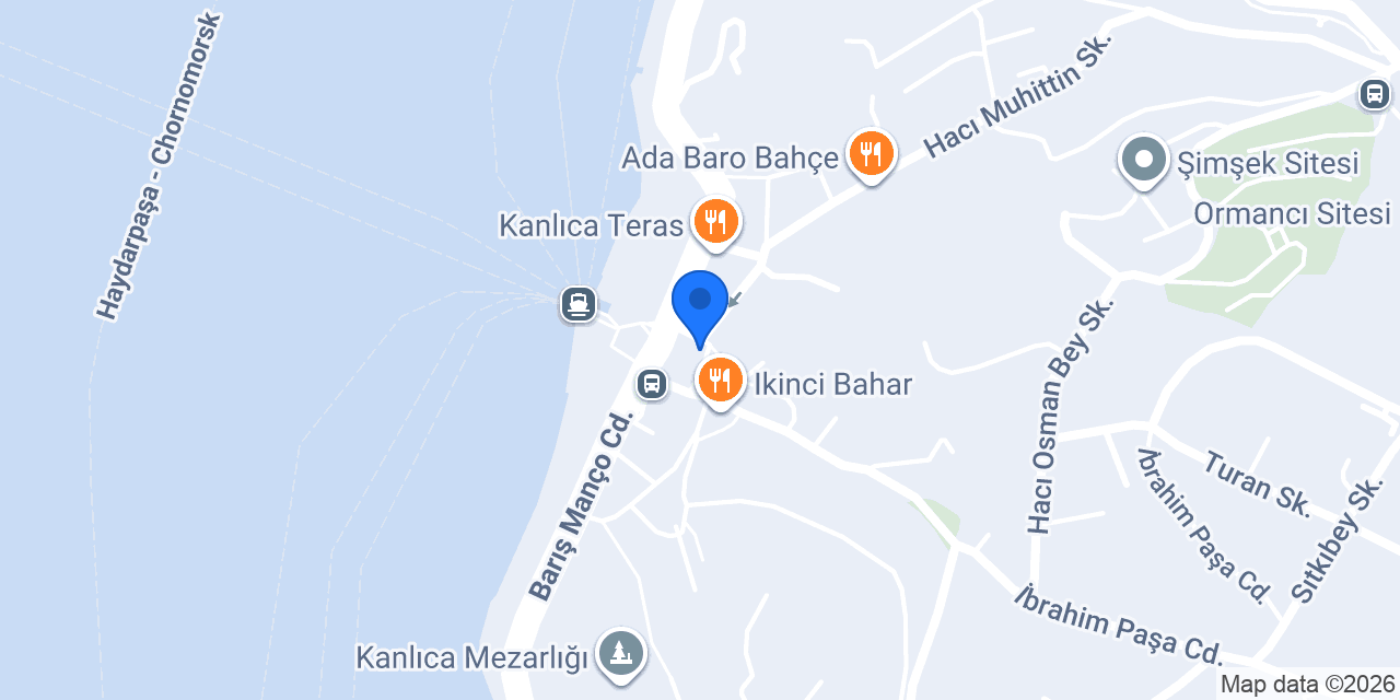 Kanlıca Eczanesi konumu