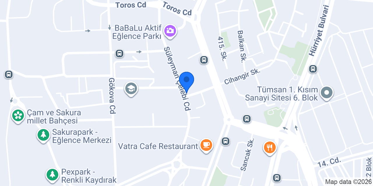Beak Coffee Roastery & Bakery - Başakşehir konumu