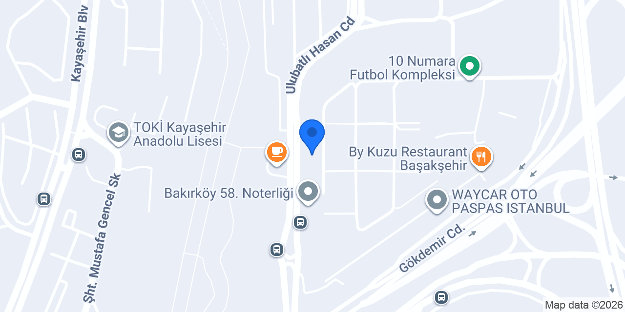 Pizzabulls Kayaşehir - Başakşehir konumu