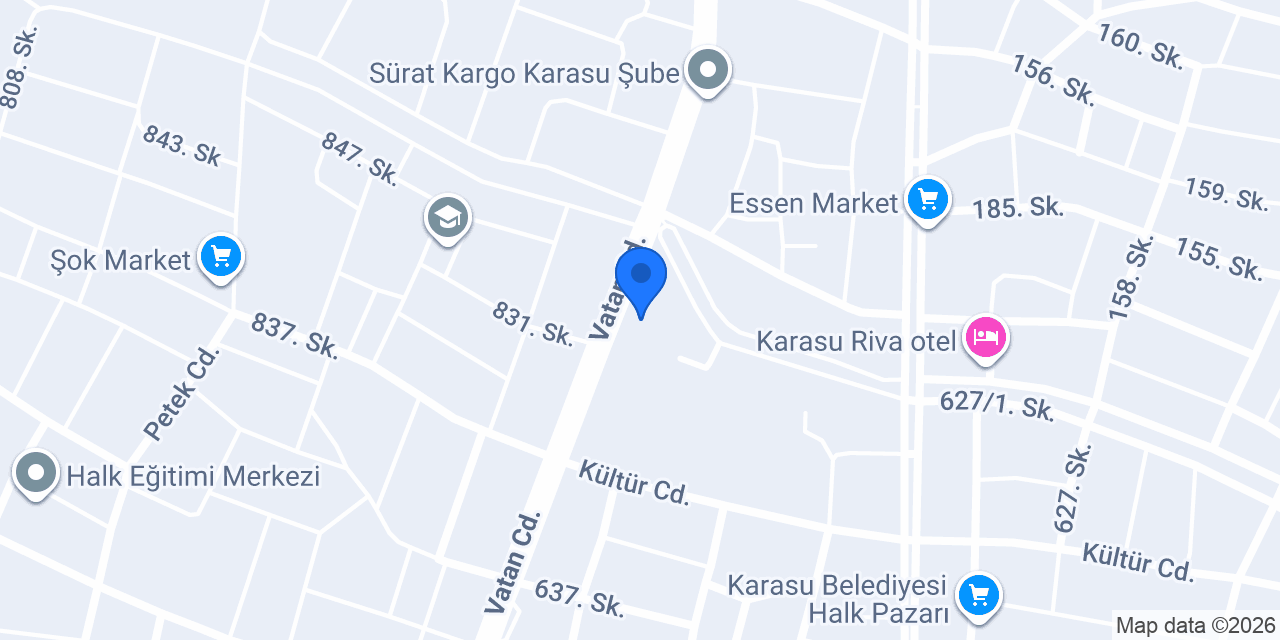 M Migros konumu
