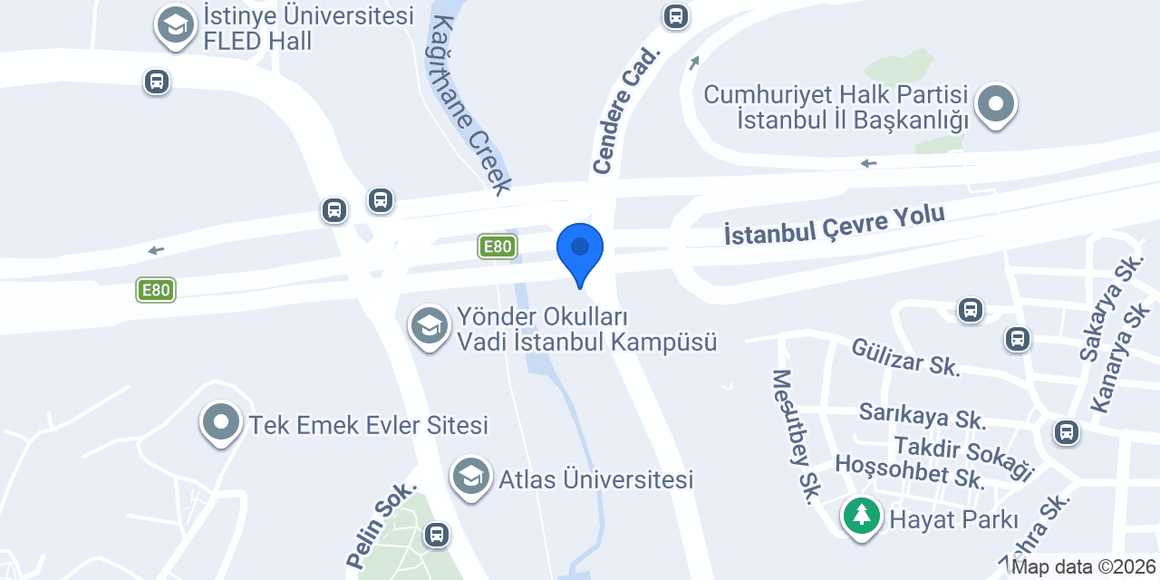 MHD MAKİNA A.Ş. konumu