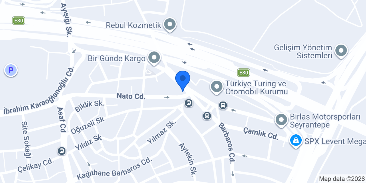 Güveç Cafe konumu