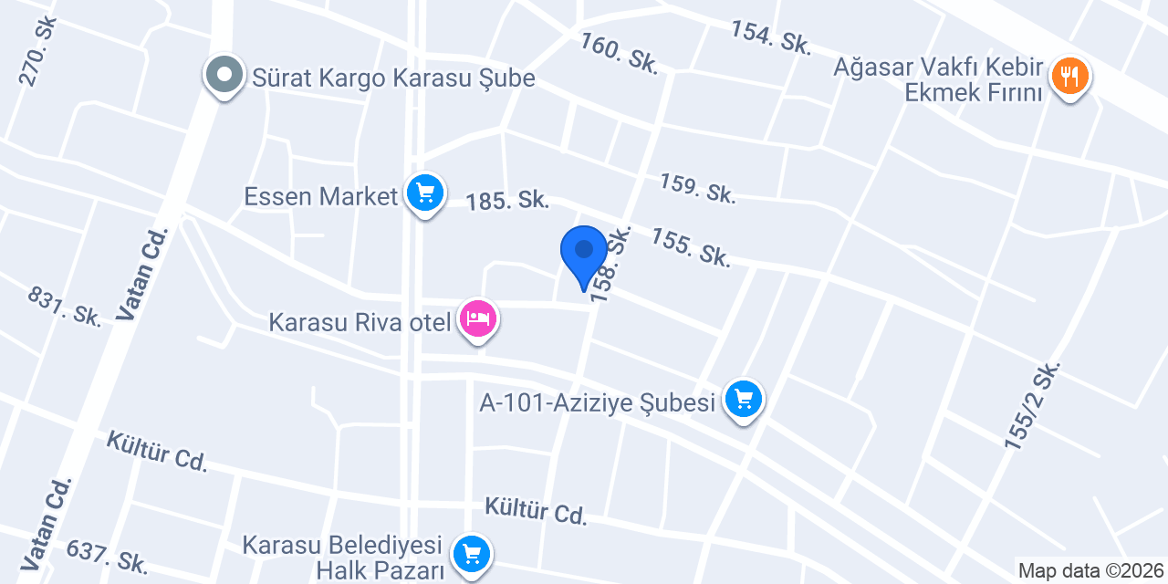KARASU ÜSTÜN HALI YIKAMA konumu