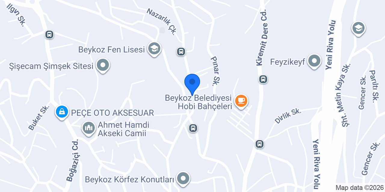 Beşevler eczanesi konumu