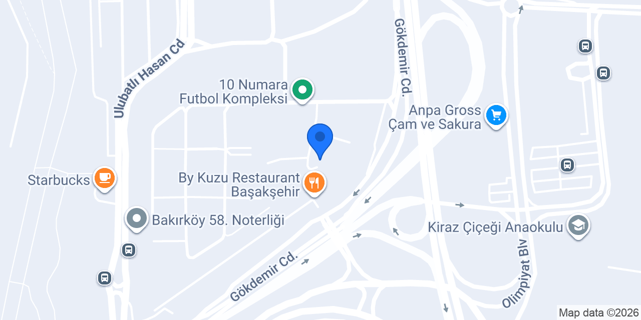 Fizyolive Başakşehir konumu