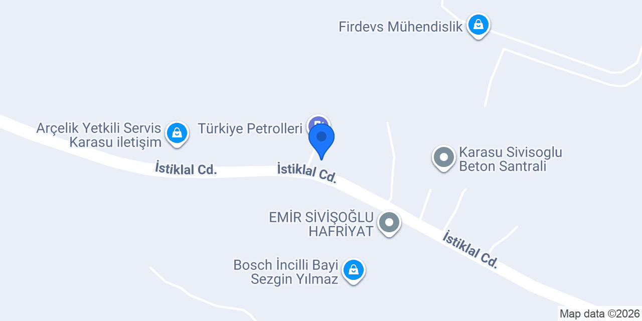 Mogaz - Anadolu Petrol konumu
