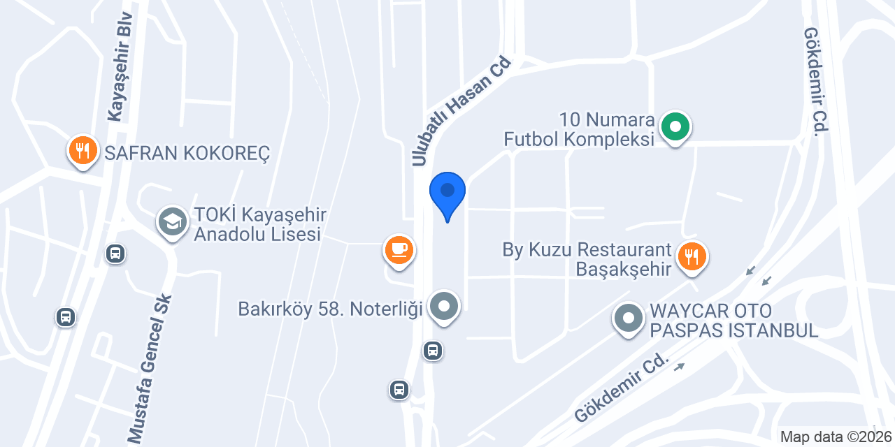 Zirve Yapı Kayaşehir konumu