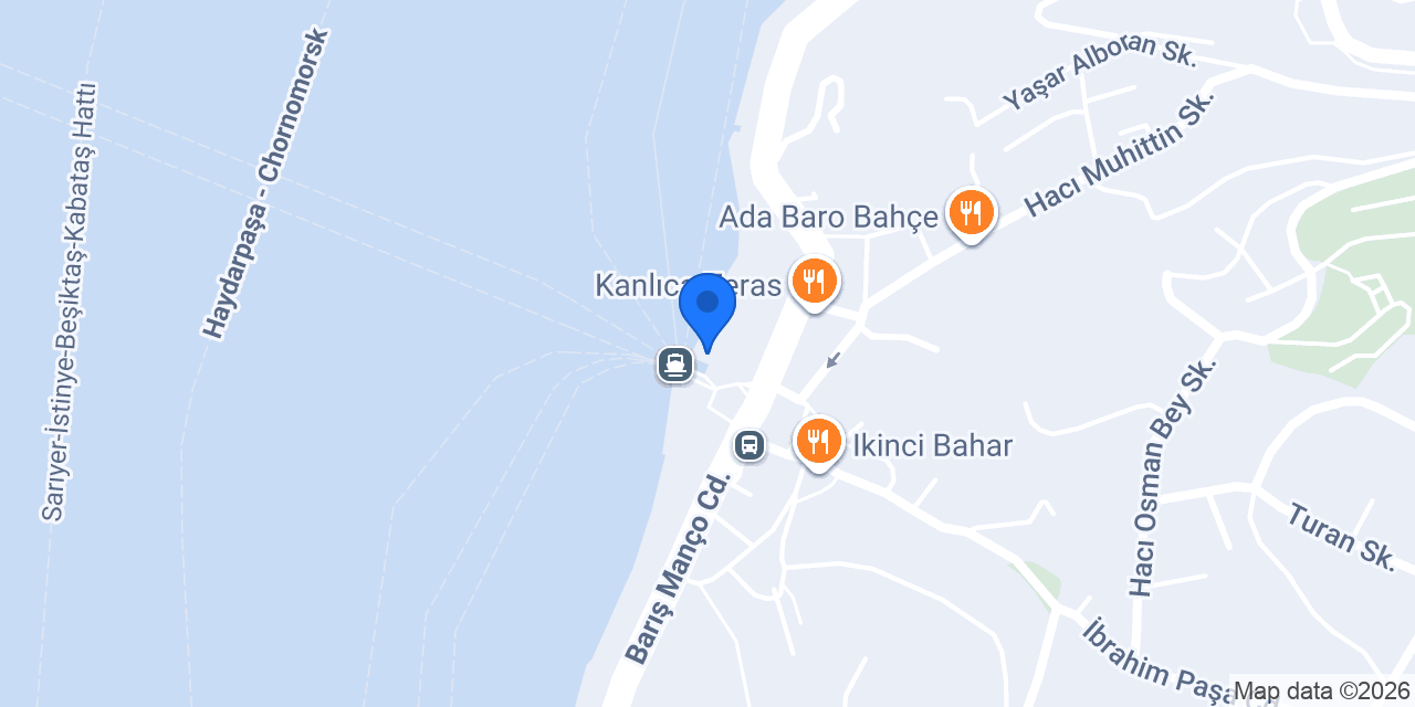 Kanlıca Motor konumu