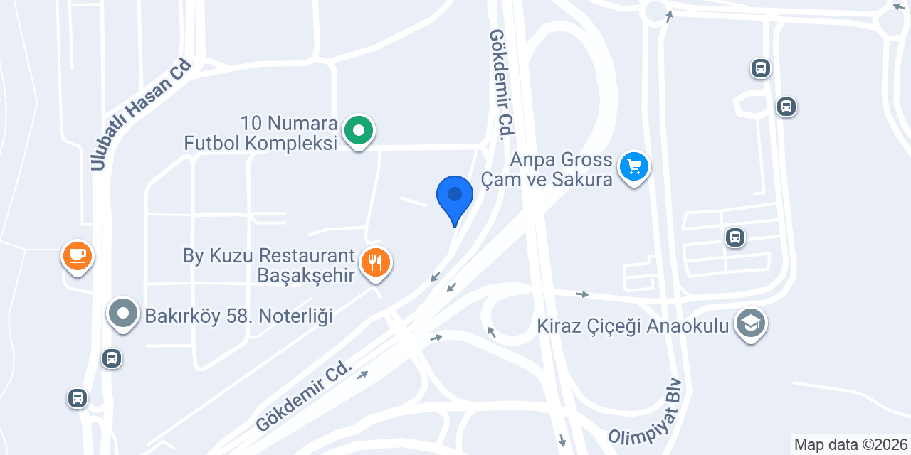 MATEK DEKOR konumu
