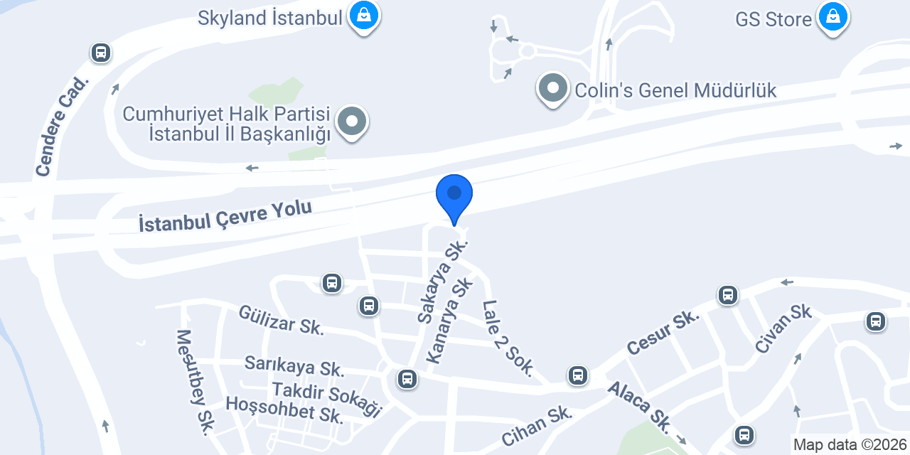 Opus Atölye konumu
